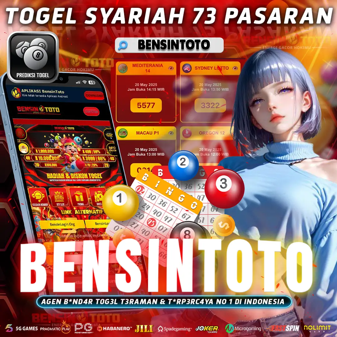 Bensintoto: Bandar Togel Online Terpercaya & Agen Resmi Slot Demo Terbaik di Indonesia
